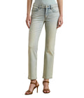 Lauren Ralph Lauren Women's Mid-Rise Straight Ankle Jeans, Stella Wash, 16