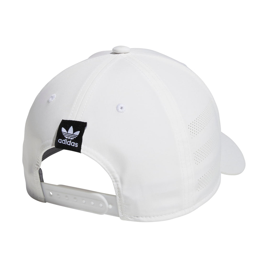 Beacon Structured Precurve Snapback Cap in white unisex new
