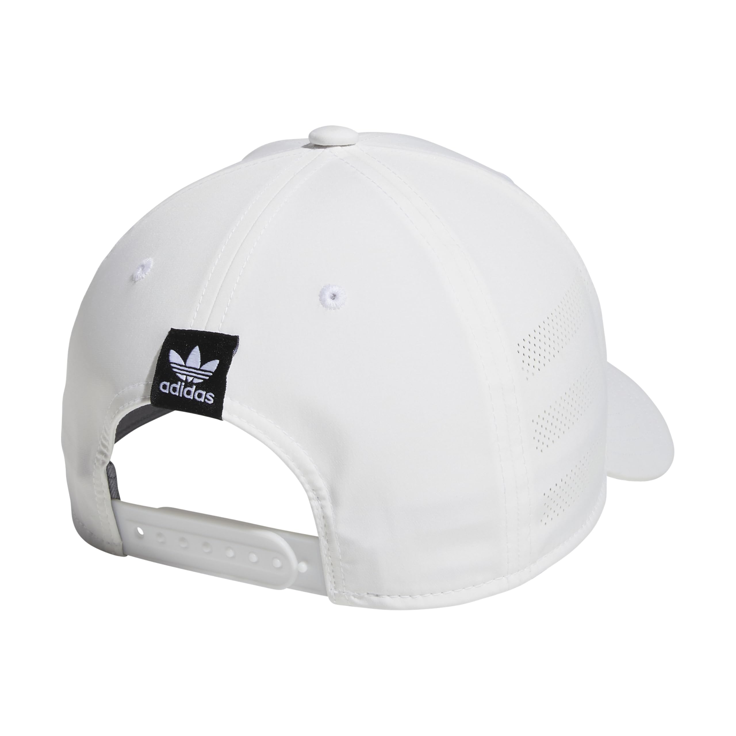 Beacon Structured Precurve Snapback Cap in white unisex new