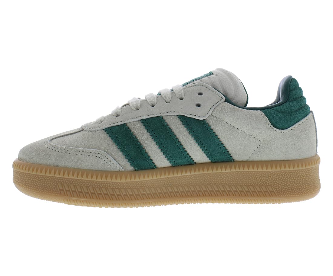 Adidas Samba XLG Originals GS Boys Shoes kids  Color: Taupe/Green , indigo/gold