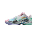 Lebron XXII Currency Basketball Shoes (FZ1097-100, White/Green Glow/Pink Foam/Baltic Blue) Size 8