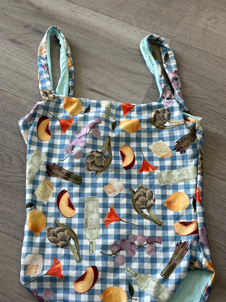 Aqua x Lisa Says Gah Printed One Piece Swimsuit - Exclusive