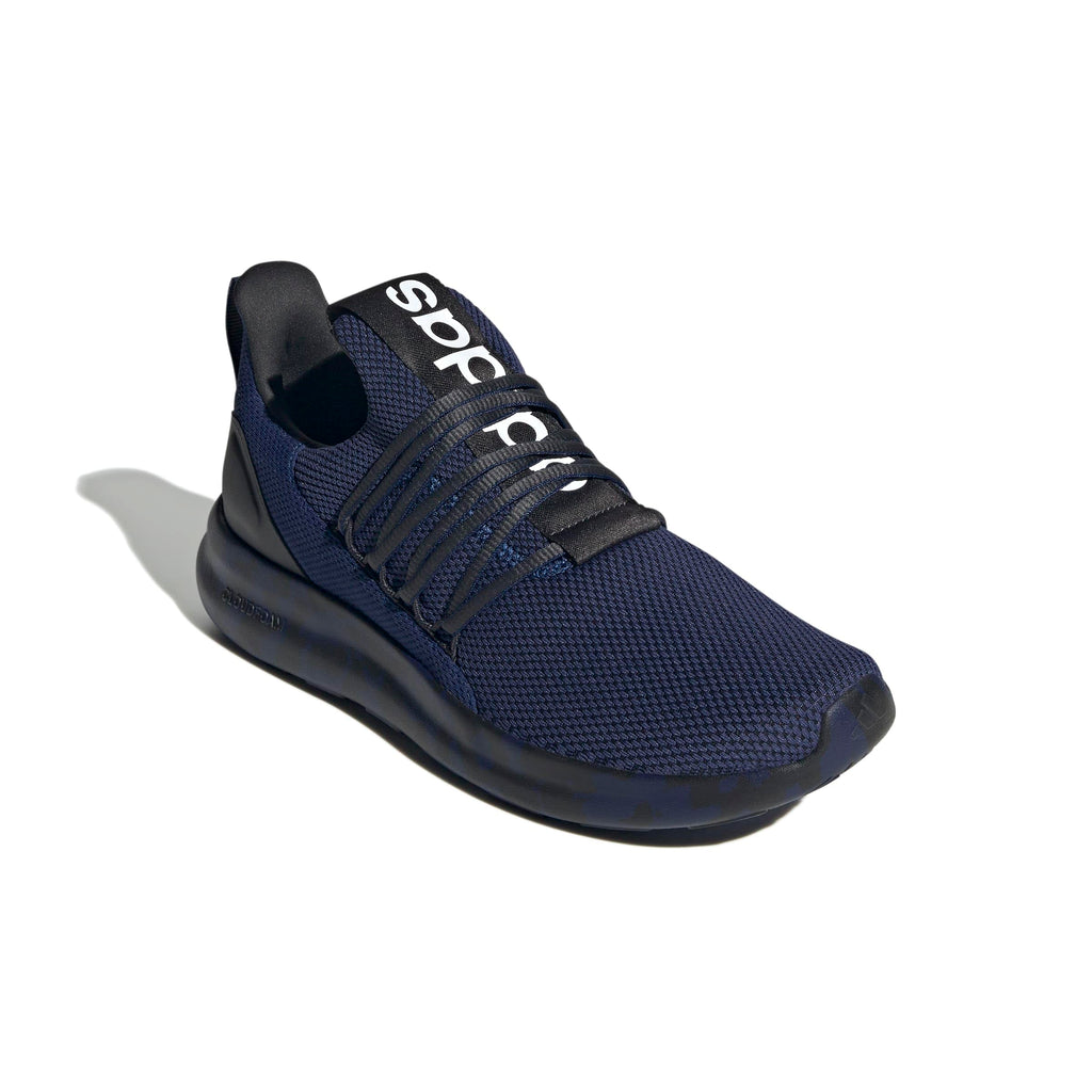 Adidas Mens Lite Racer Adapt 7.0 Sportswear, Dark Blue/Black/White, 11.5