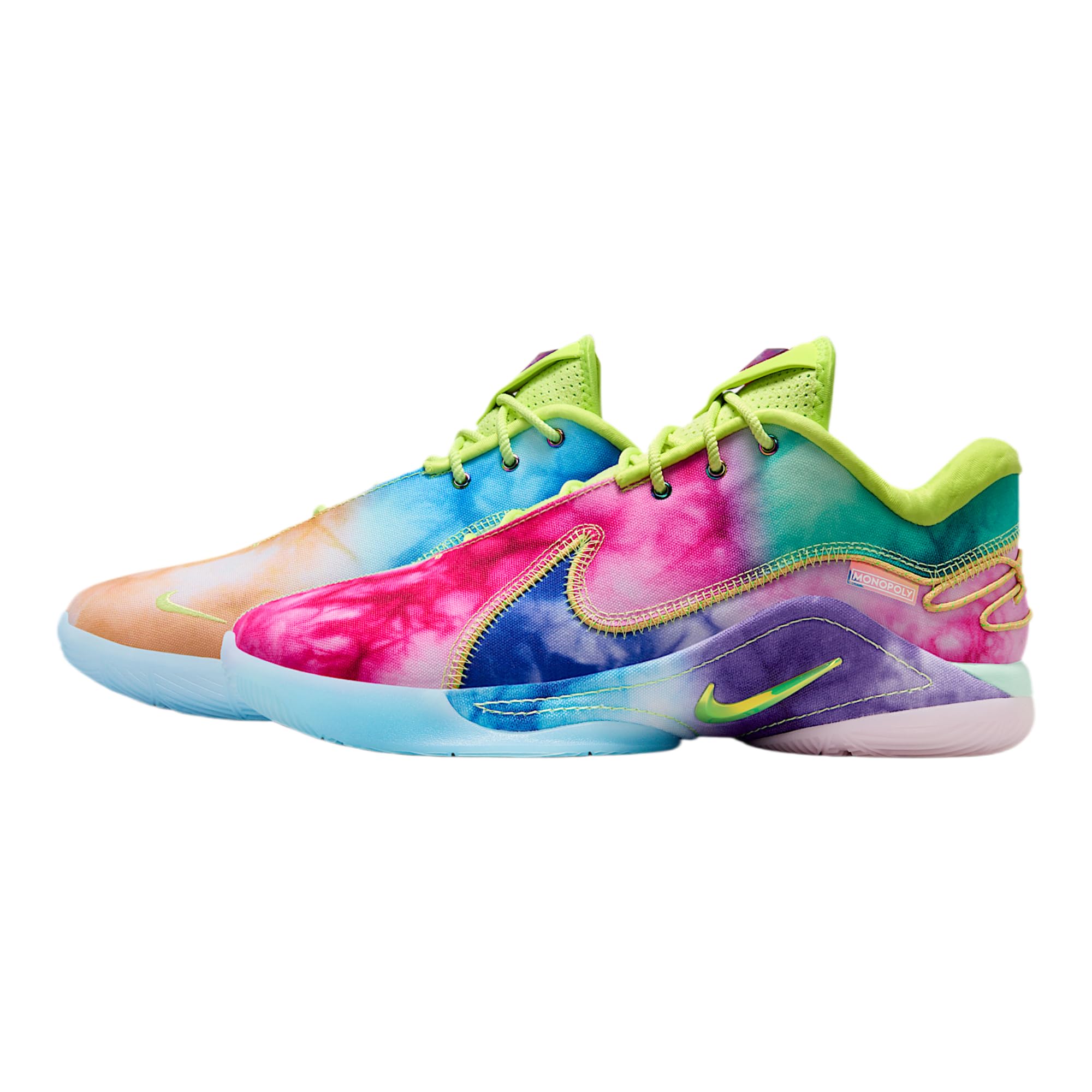 Lebron XXII What The Currency Basketball Shoes (HV8080-300, Mint Foam/Light Lemon Twist/Aquarius Blue/Cerise)
