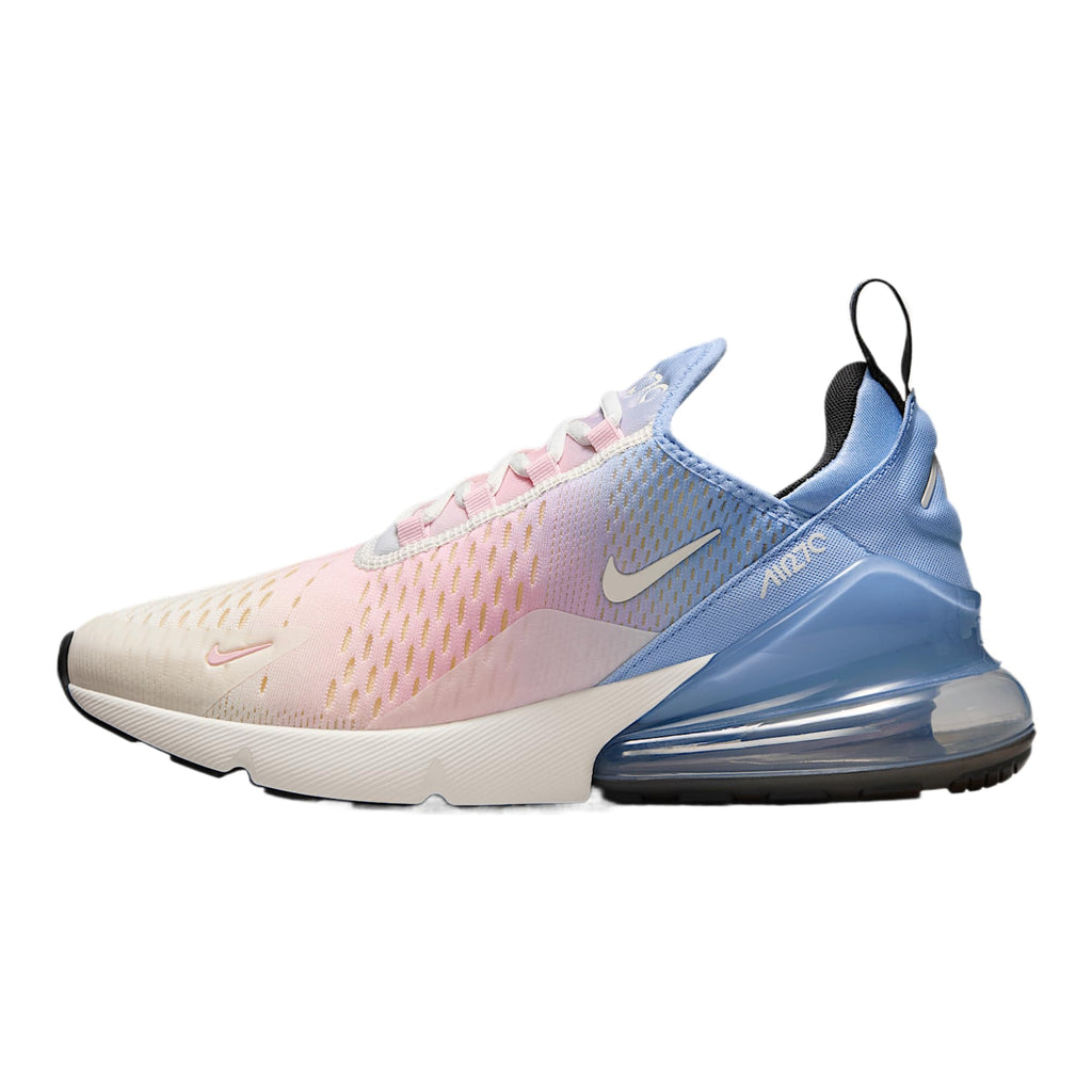 Nike Air Max 270 Women's Shoes (IB4017-468, Aluminum/Alabaster/Pink Foam/Sail) Size 6.5