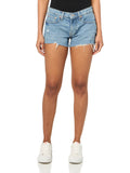 Lucky Brand Women's Mid Rise Festival Short, Flirt Alert Wash, 32W