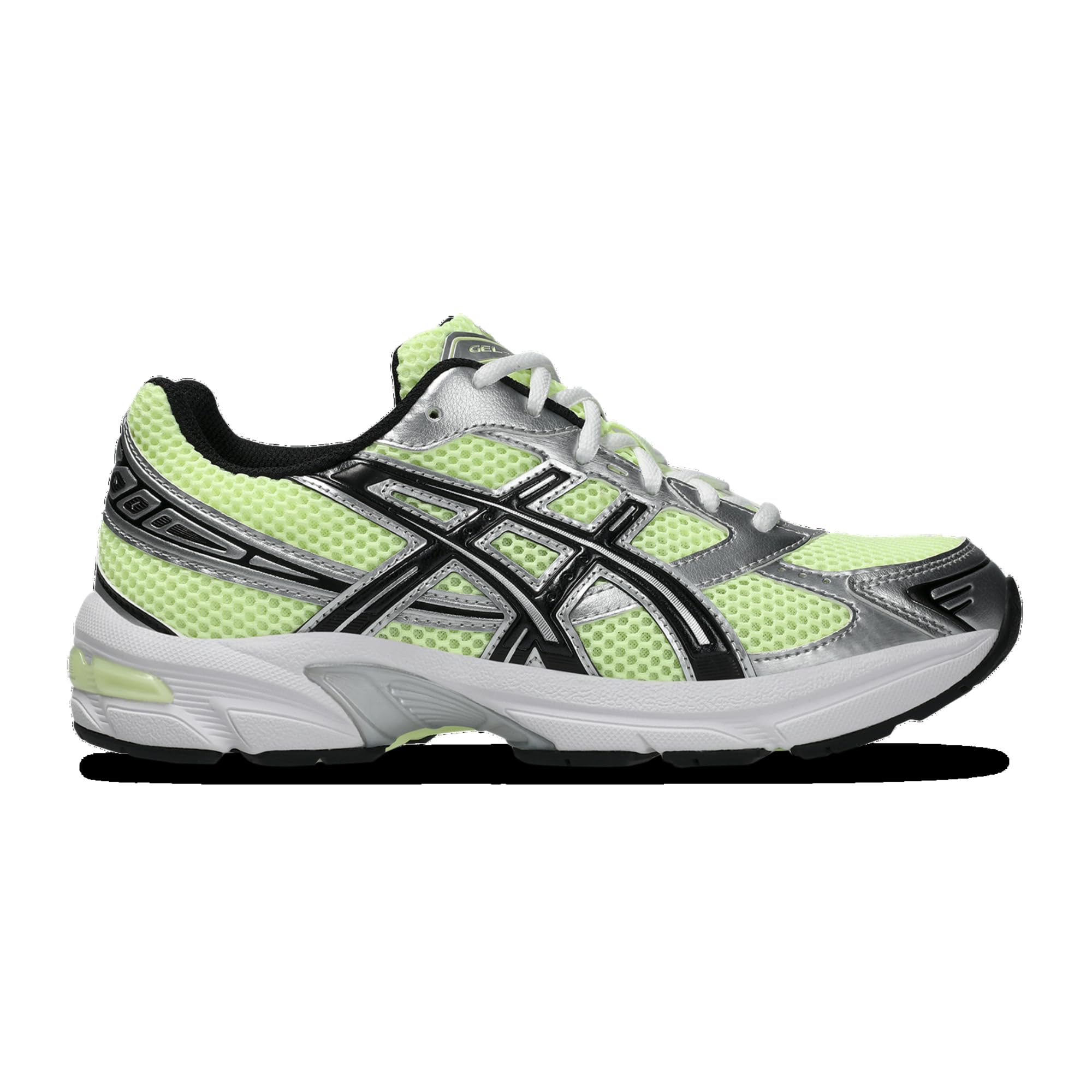 ASICS Gel 1130 - Women's Casual Running Shoes (Black/White/Yellow) Size 6.5