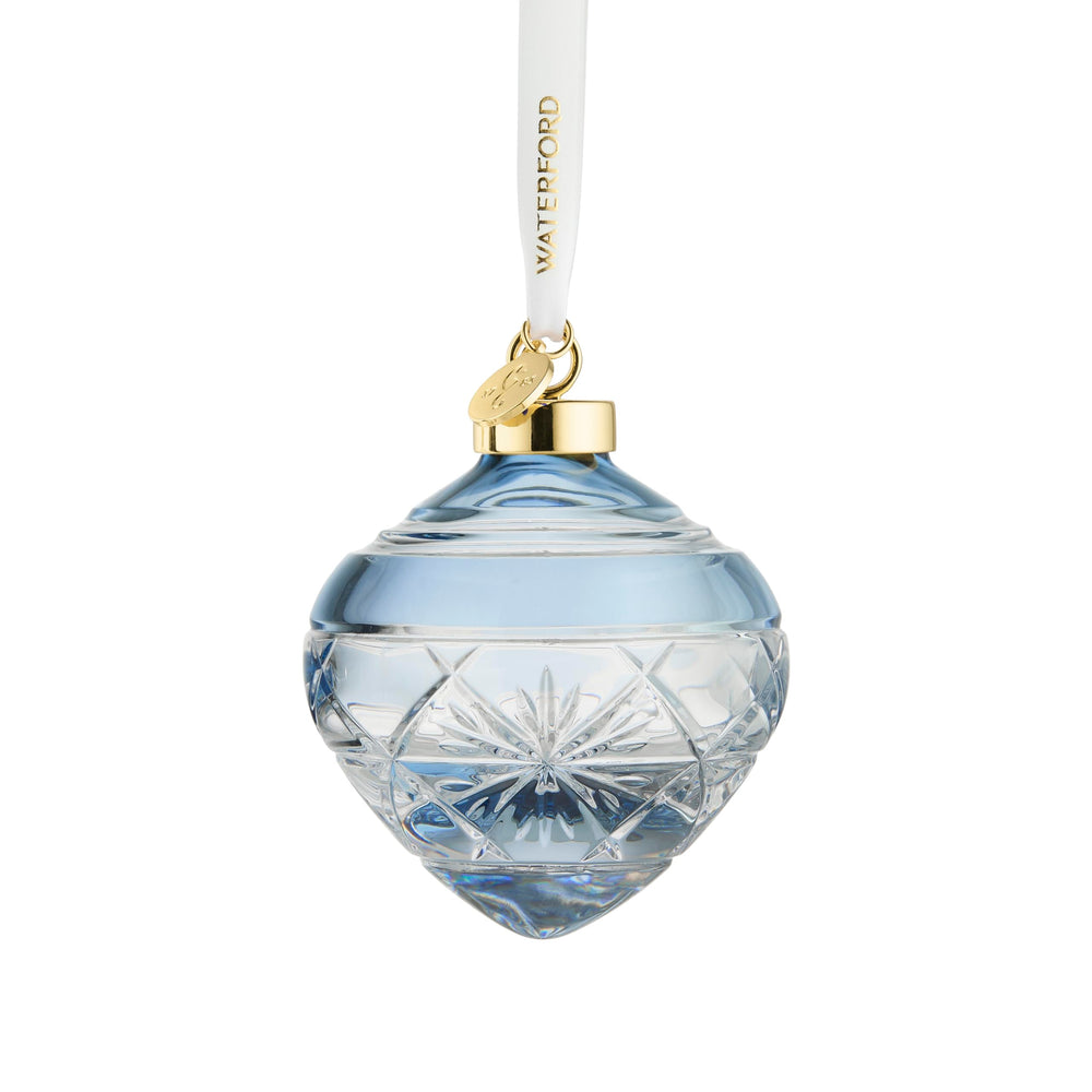 new waterford Winter Wonders Bauble Snowflakes Colour new 2025 blue