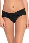 AVA TWIST BIKINI BOTTOM (BLACK,M)