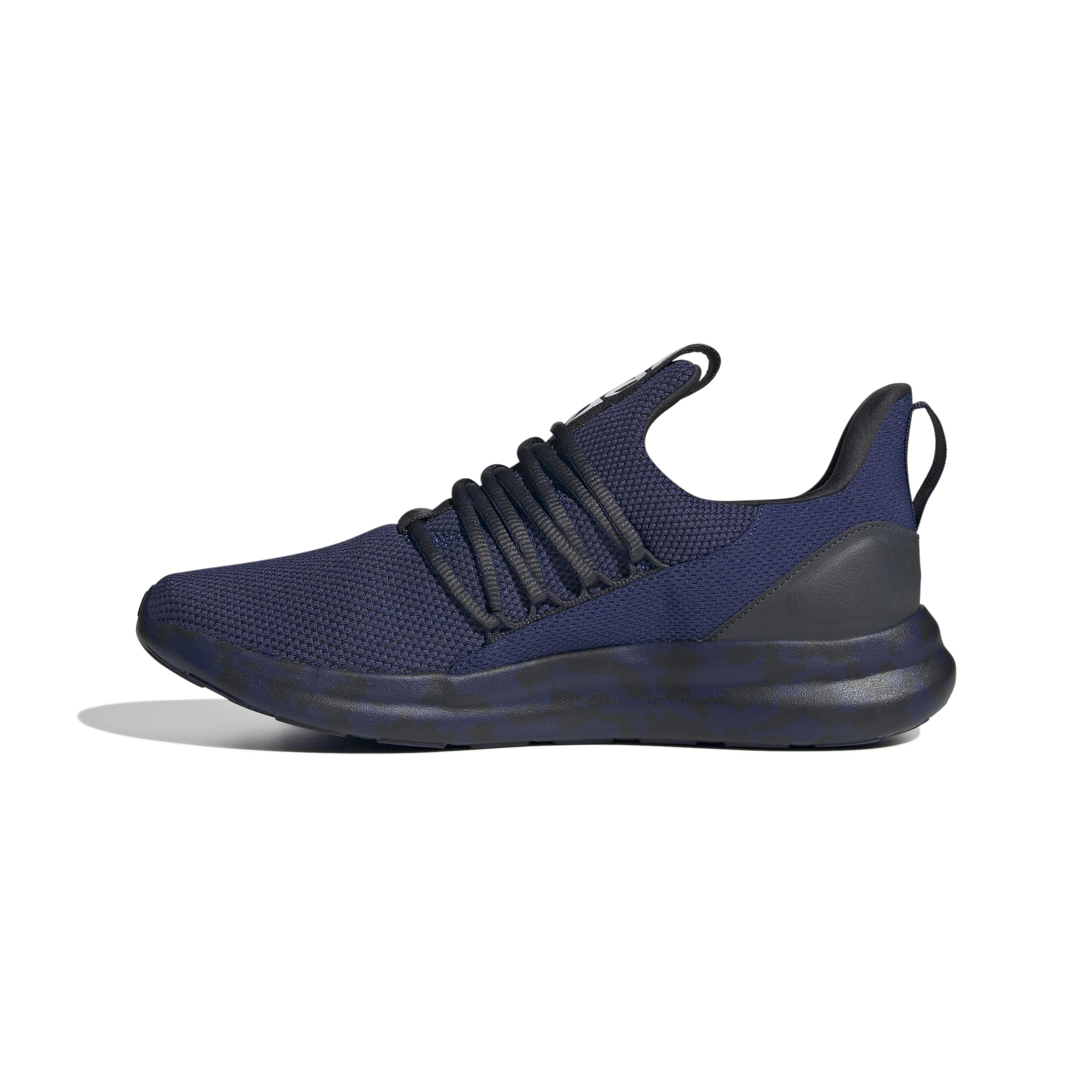 Adidas Mens Lite Racer Adapt 7.0 Sportswear, Dark Blue/Black/White, 11.5