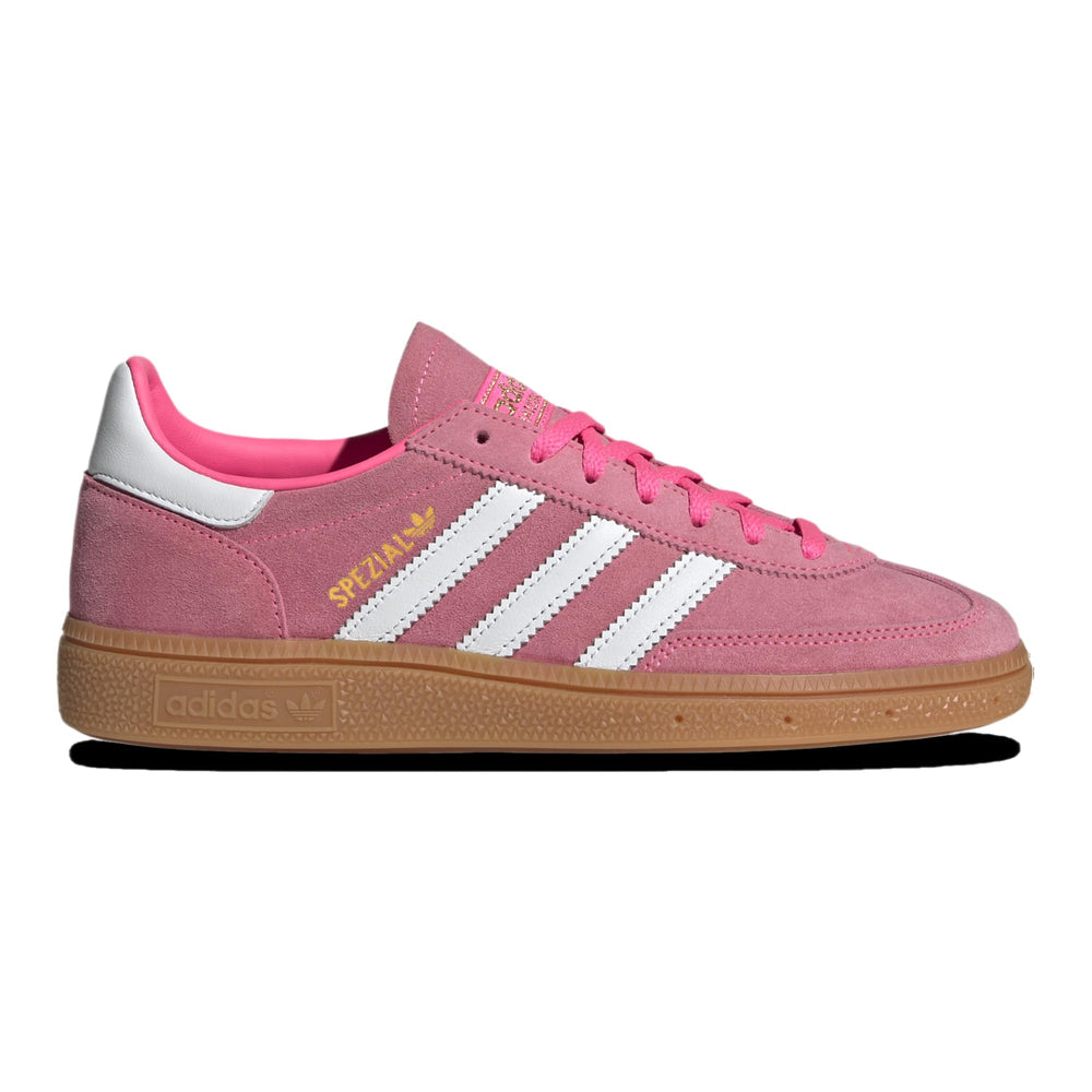 adidas Womens Handball Spezial Lace Up Sneakers Shoes Casual - Pink - M