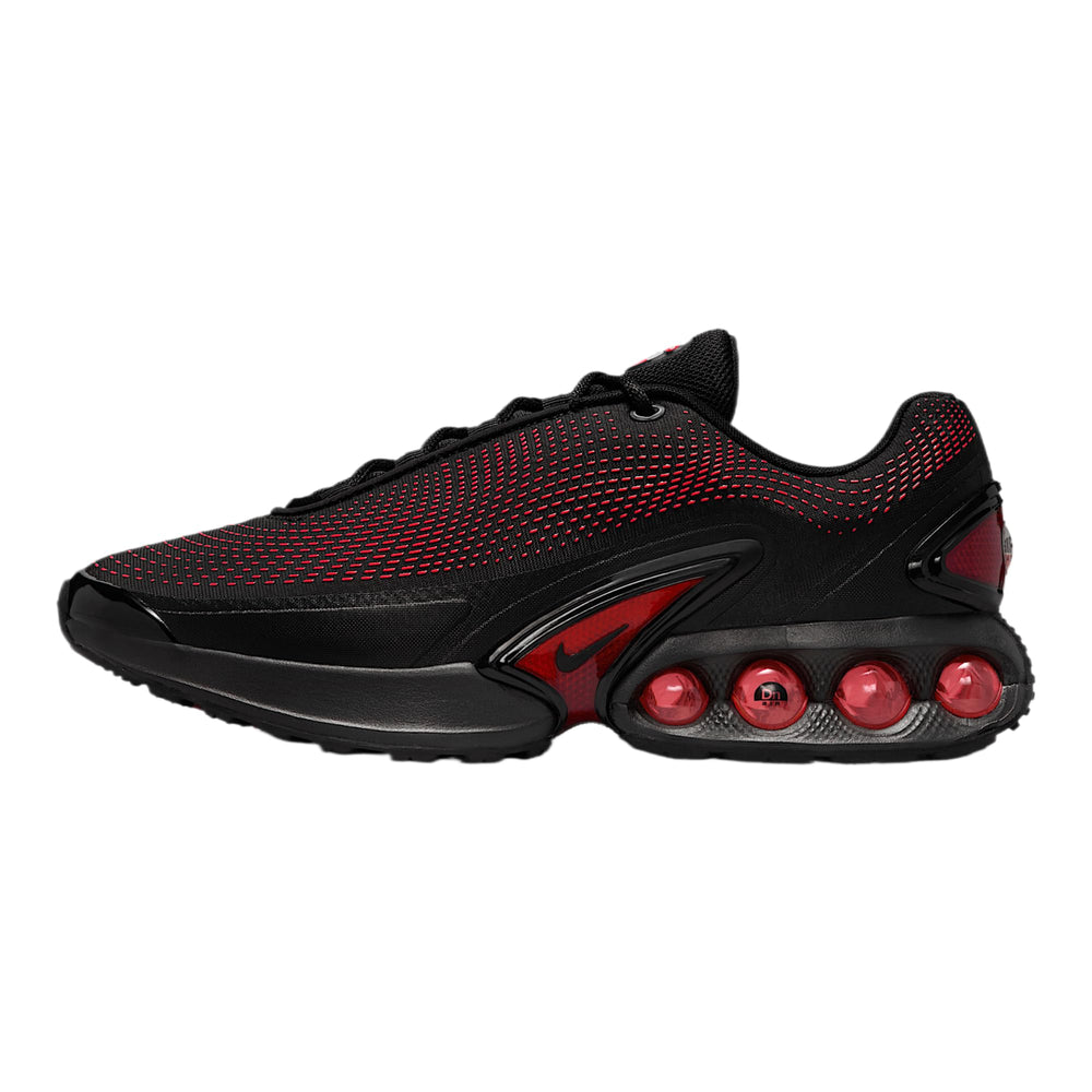 Nike Air Max Dn Essential Men's Shoes (HV5235-002, Black/Black/Bright Crimson/Black)