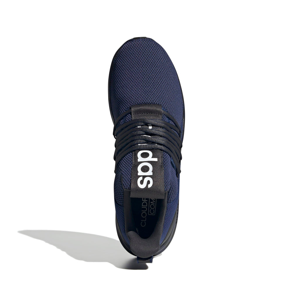 Adidas Mens Lite Racer Adapt 7.0 Sportswear, Dark Blue/Black/White, 11.5