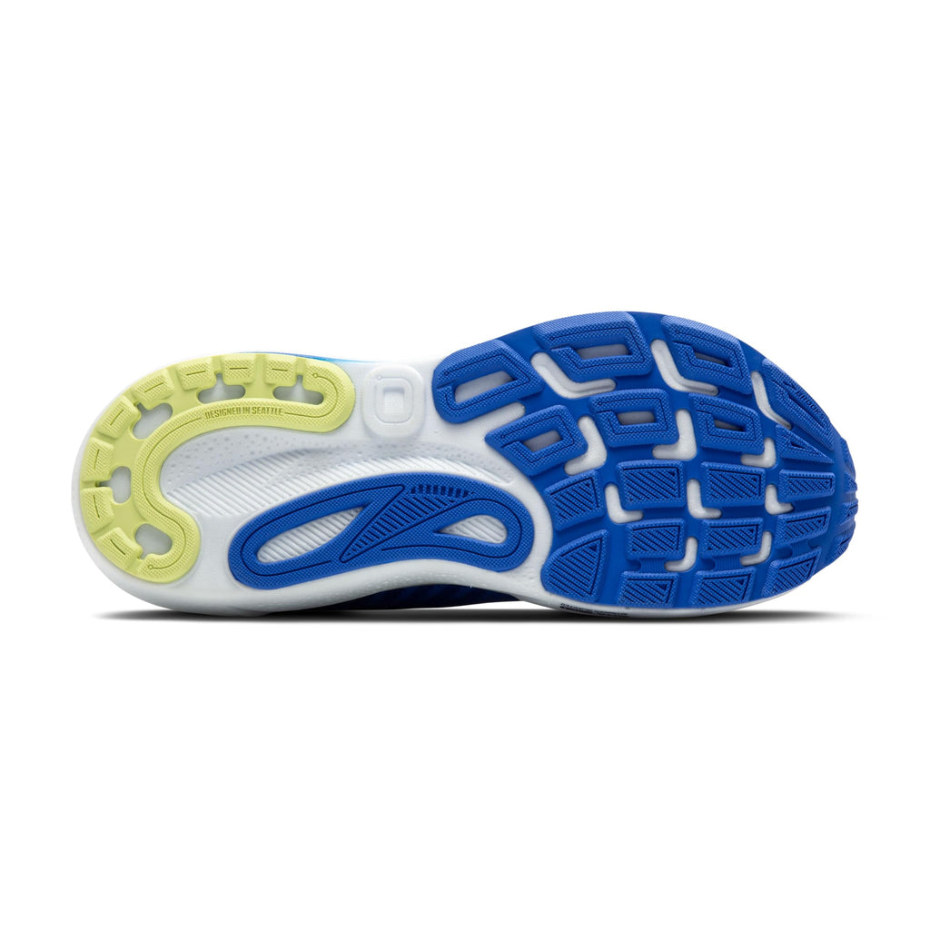 Brooks Men’s Adrenaline GTS 24 Supportive Running Shoe - Cobalt/Neo Yellow/Peacoat -  Medium