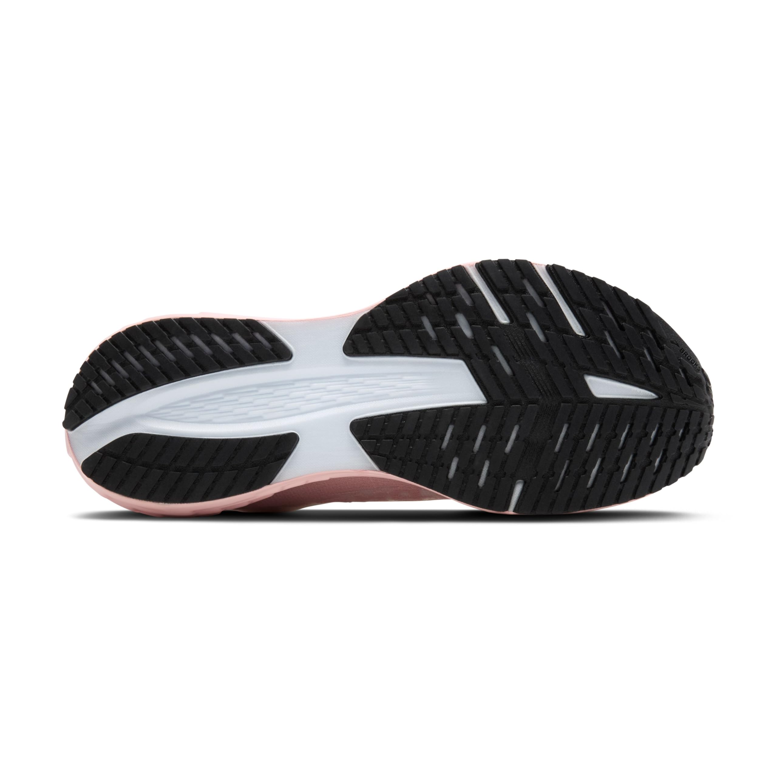Brooks Women’s Launch 11 Neutral Running Shoe - White/Gold/Pink - 11 Medium