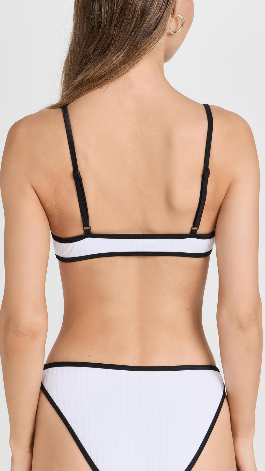 Solid & Striped Women's The Rachel Bikini Top, Marshmallow, XL