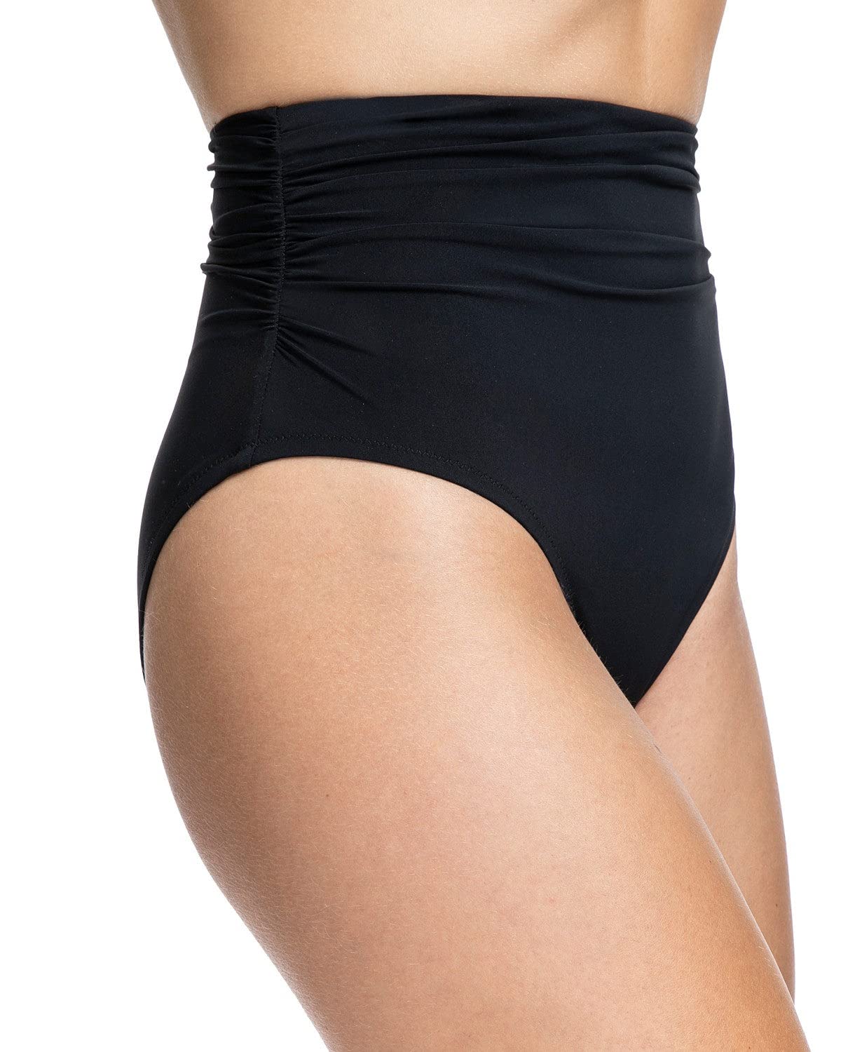 Profile by Gottex Women's Tutti Frutti Ruched High Waist Swim Bottom - Tummy Control, Tops Sold Separately