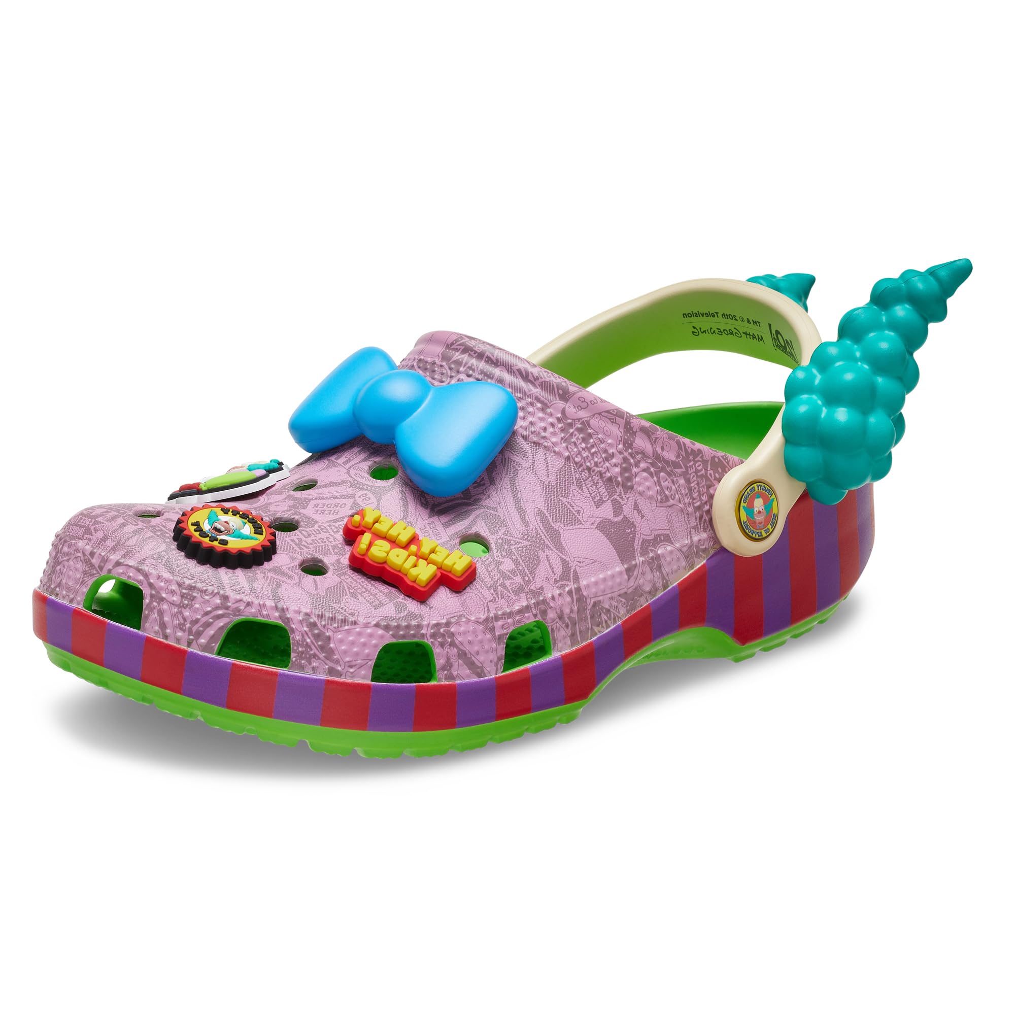 Crocs Unisex-Adult The Simpsons Classic Clog, Clogs for Men and Women, Krusty The Clown, nwt no box