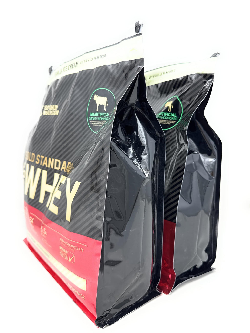 Optimum Nutrition Gold Standard 100% Whey Protein Powder, Vanilla Ice Cream, 10 Pound (Packaging May Vary)