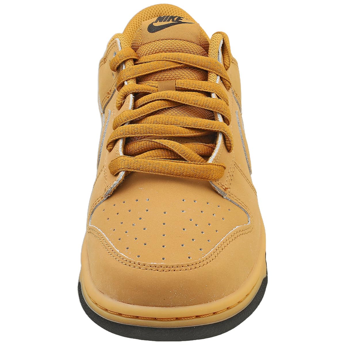 Nike Dunk Low Retro SE Men's Shoes (HQ1932-700, Wheat/Gum Yellow/Black/Wheat) Size 8