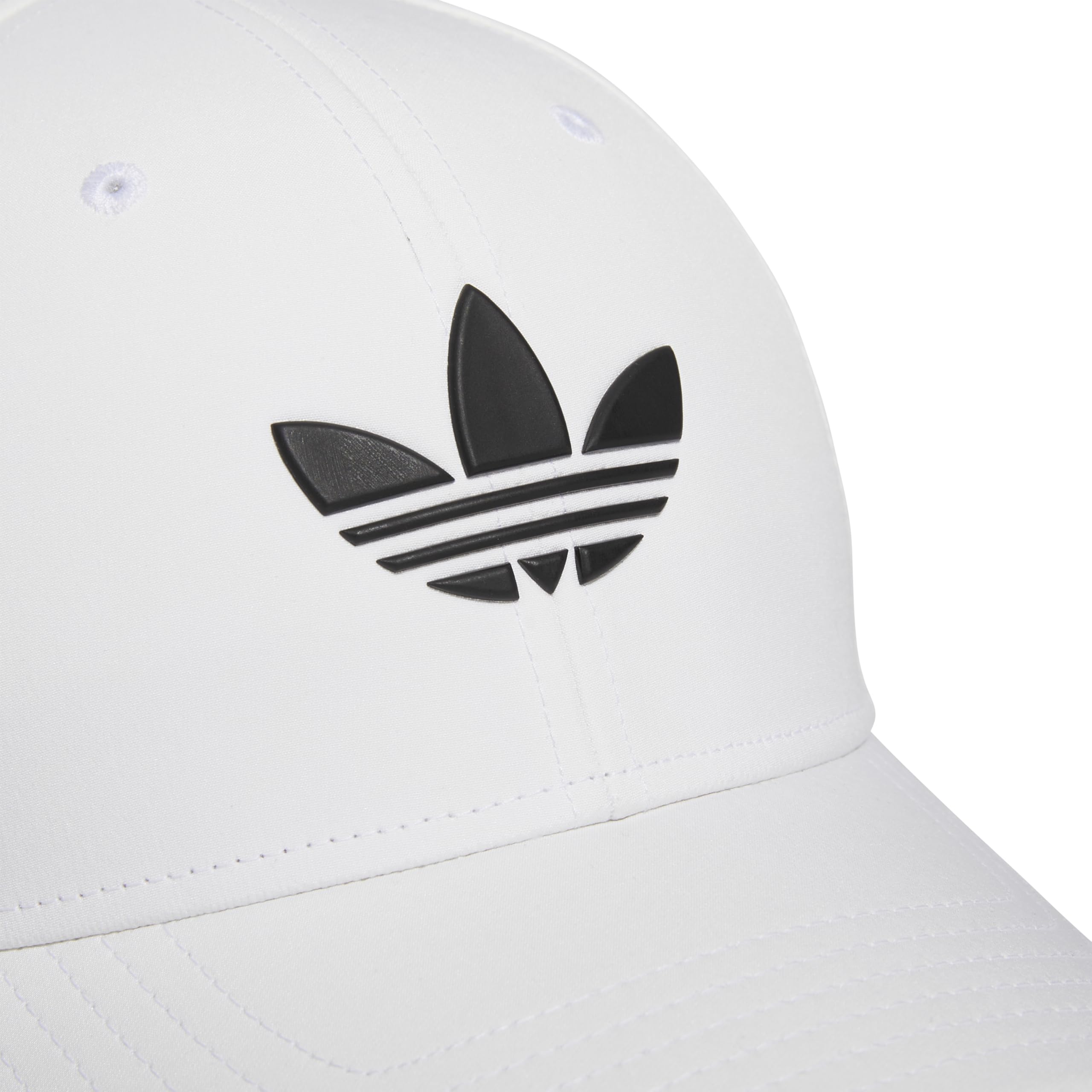 Beacon Structured Precurve Snapback Cap in white unisex new