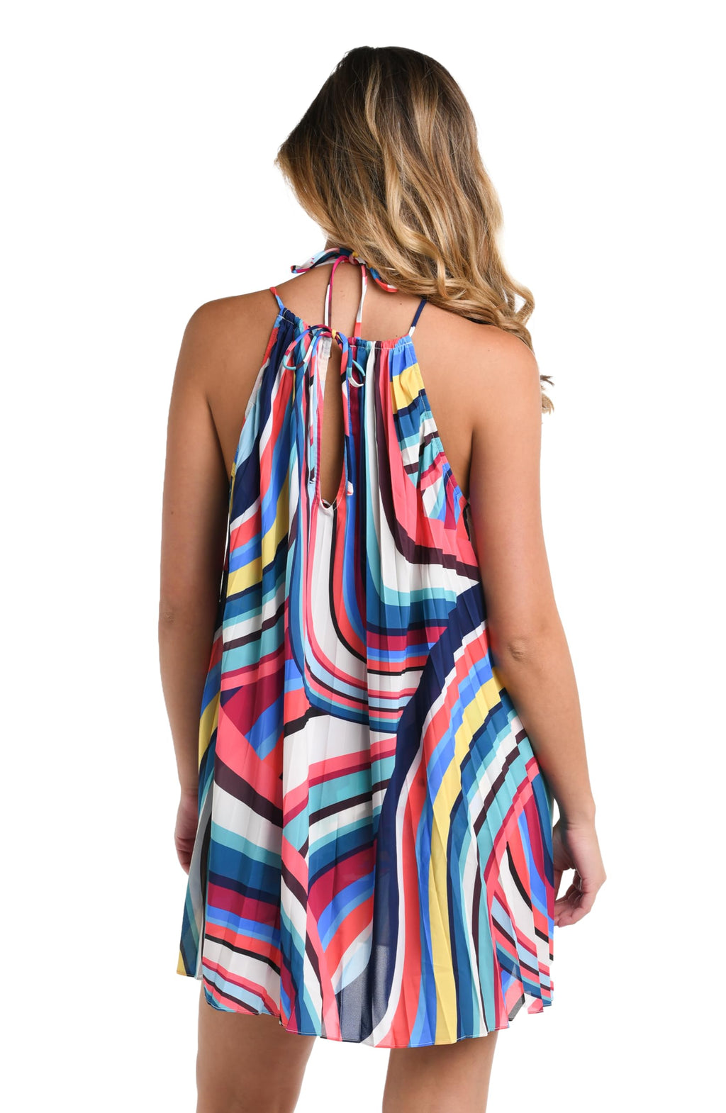 La Blanca Sleeveless Mini Dress Swimsuit Cover Up SIZE XS
