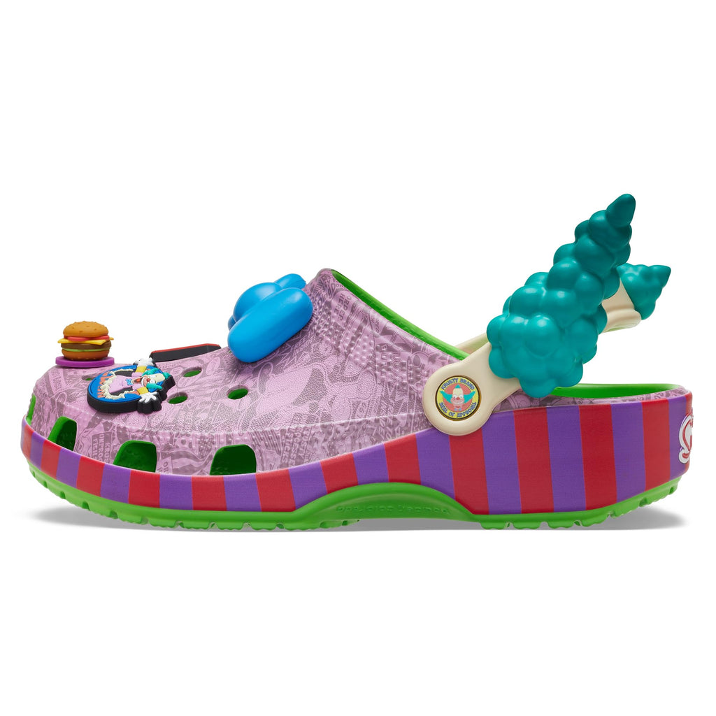 Crocs Unisex-Adult The Simpsons Classic Clog, Clogs for Men and Women, Krusty The Clown, nwt no box