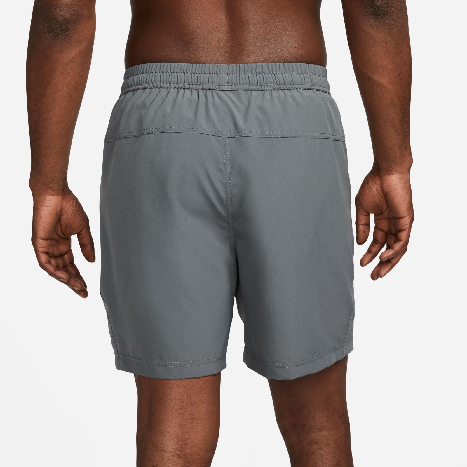 NIKE Mens Dri-Fit Form 7IN UL Short Men's 7 Unlined Fitness Shorts Adult D, Size 2XL Iron Grey/Black