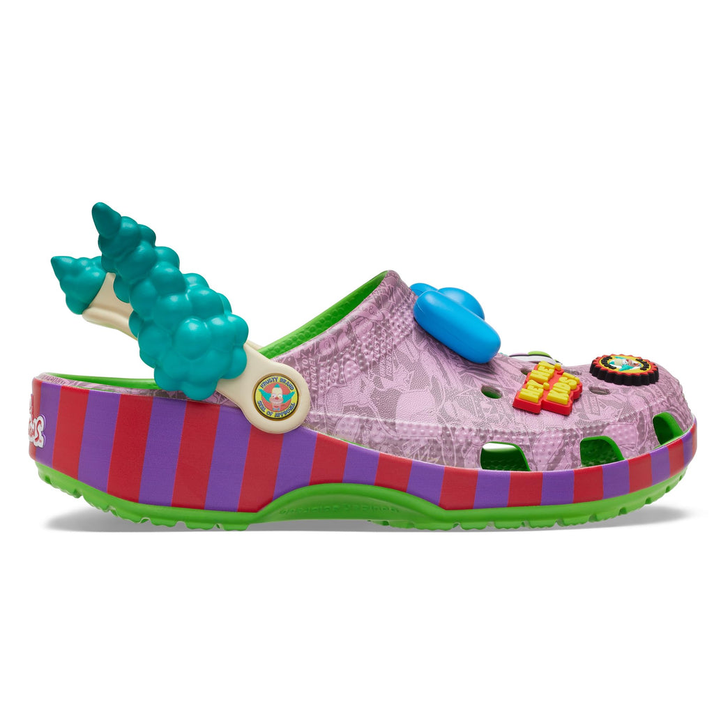 Crocs Unisex-Adult The Simpsons Classic Clog, Clogs for Men and Women, Krusty The Clown, nwt no box