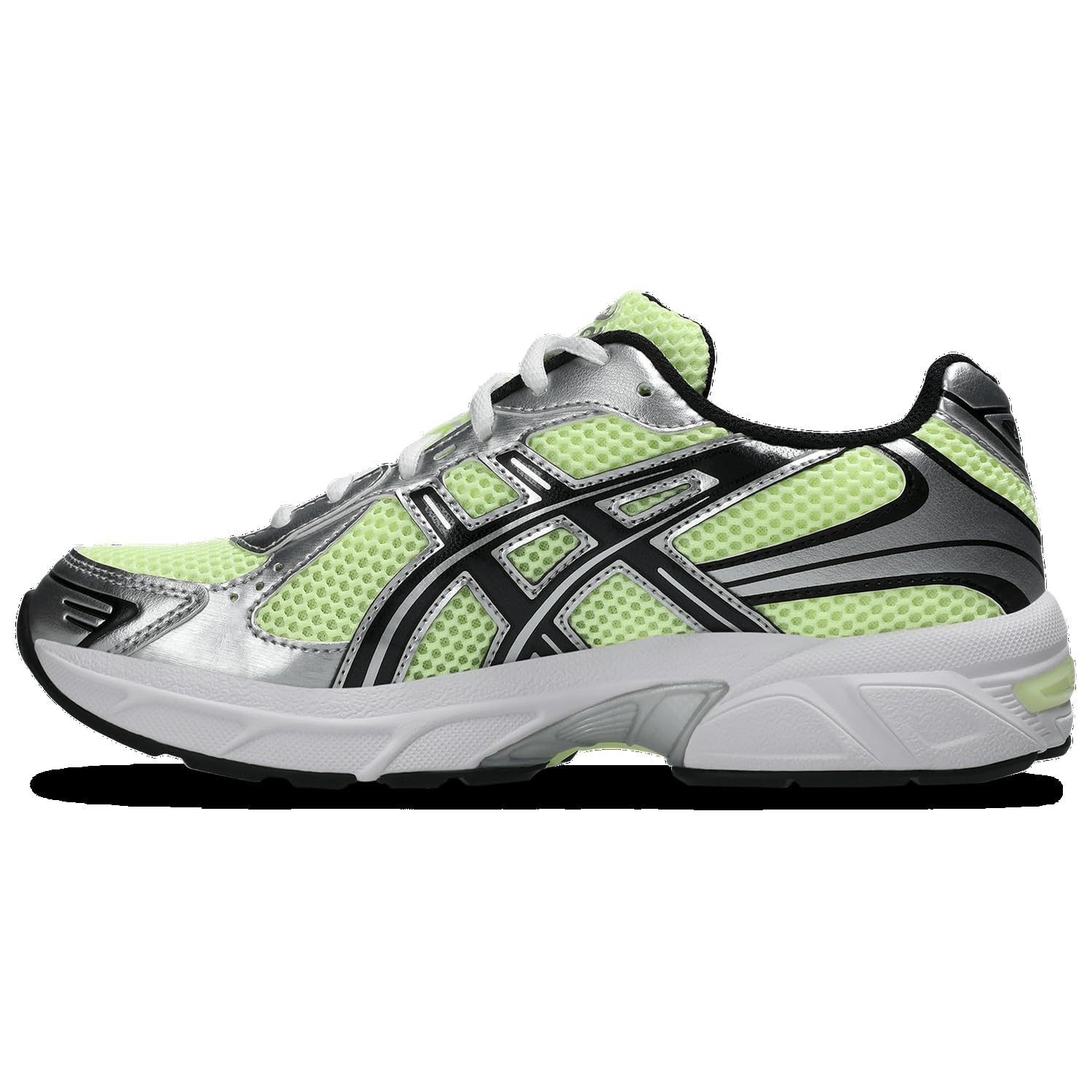 ASICS Gel 1130 - Women's Casual Running Shoes (Black/White/Yellow) Size 6.5