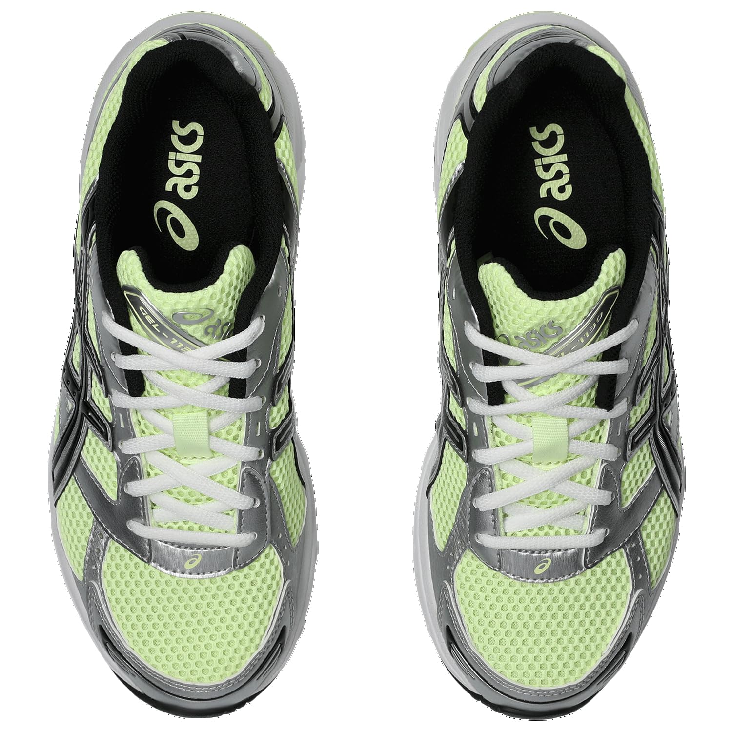 ASICS Gel 1130 - Women's Casual Running Shoes (Black/White/Yellow) Size 6.5