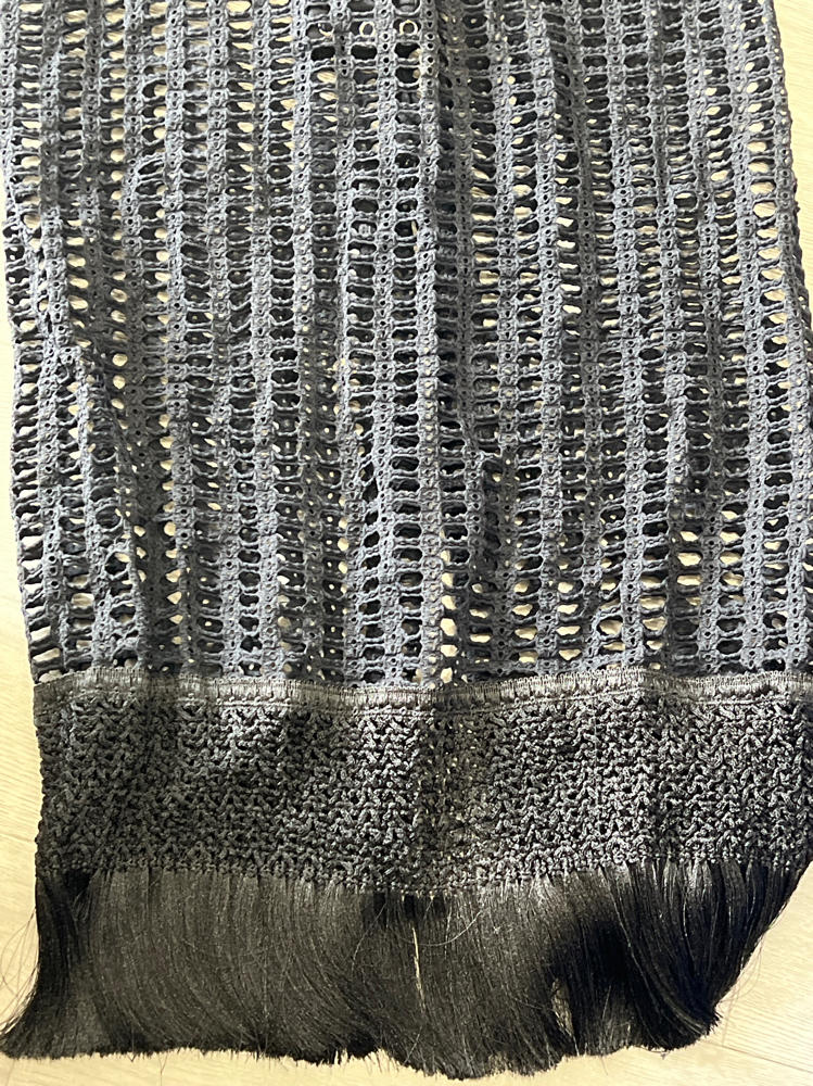 Mesh Printed Beach Dress with Selene Embroidery by PatBO