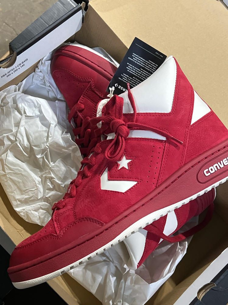 Converse Weapon High - Men's (A14832C, Red/Red/White)