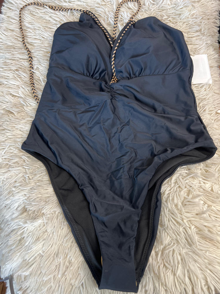 ramy brook Madison Plunging Neck Swimsuit