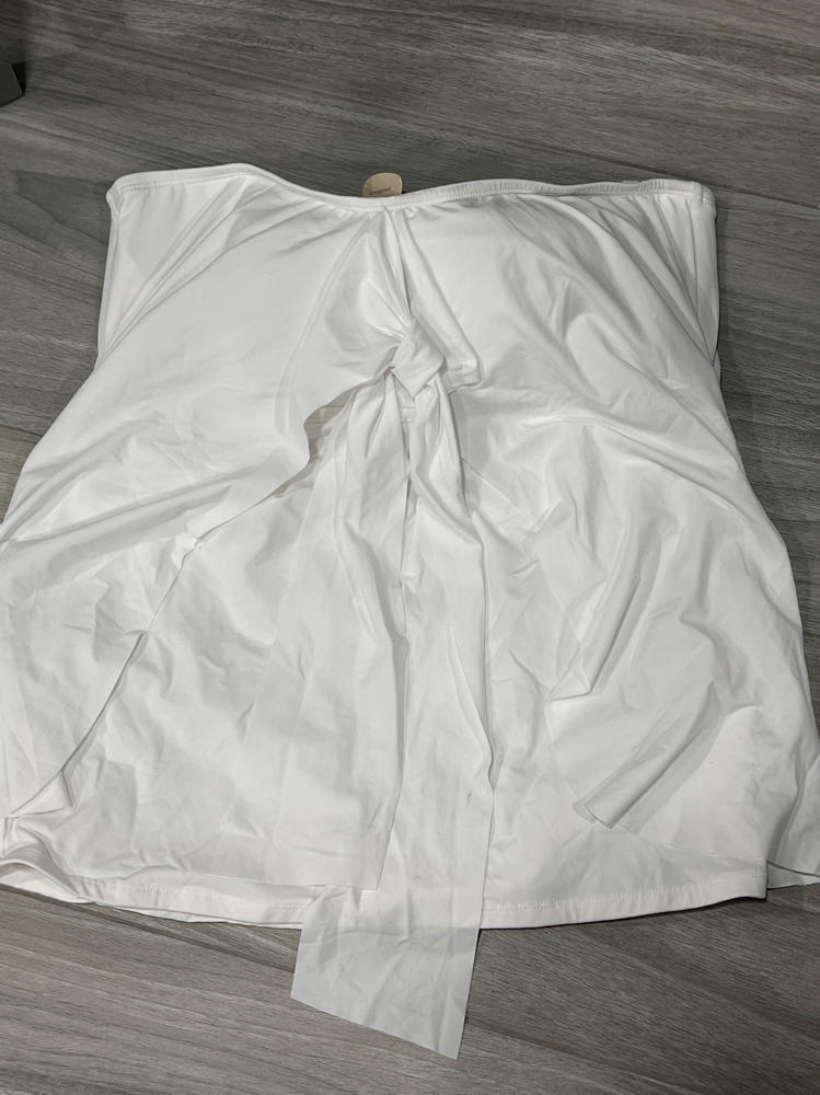Tommy Bahama Pearl Sarong Bandini Swim Top in White at Nordstrom, Size Medium new with flaw
