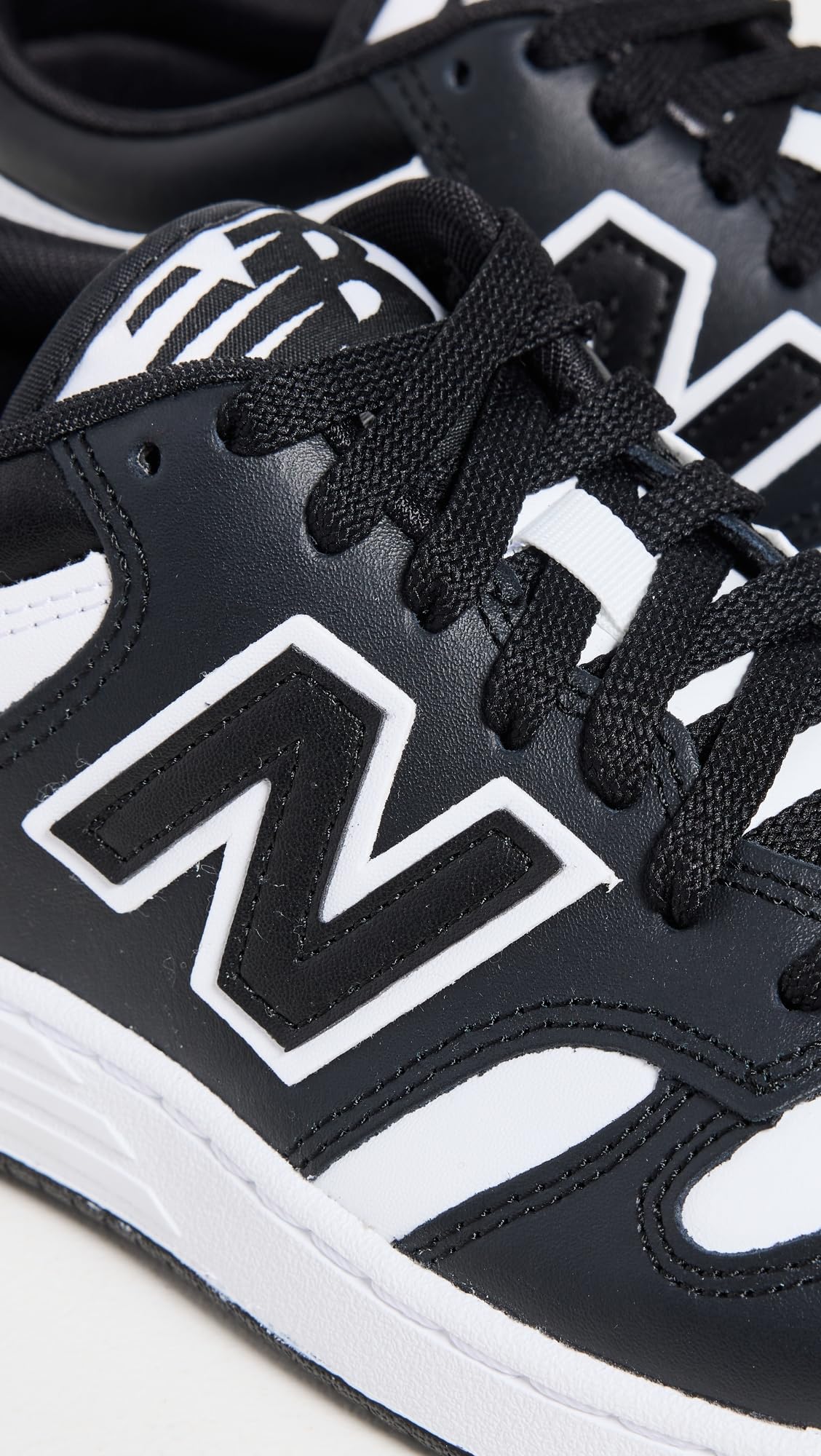 New Balance Unisex-Adult BB480 V1 Sneaker, White/Black new