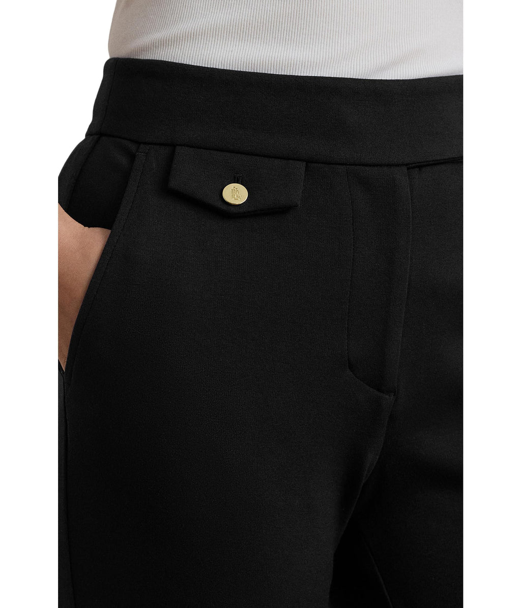 Lauren Ralph Lauren, Womens, Ponte Ankle Pants, Black, Inseam: 28 new