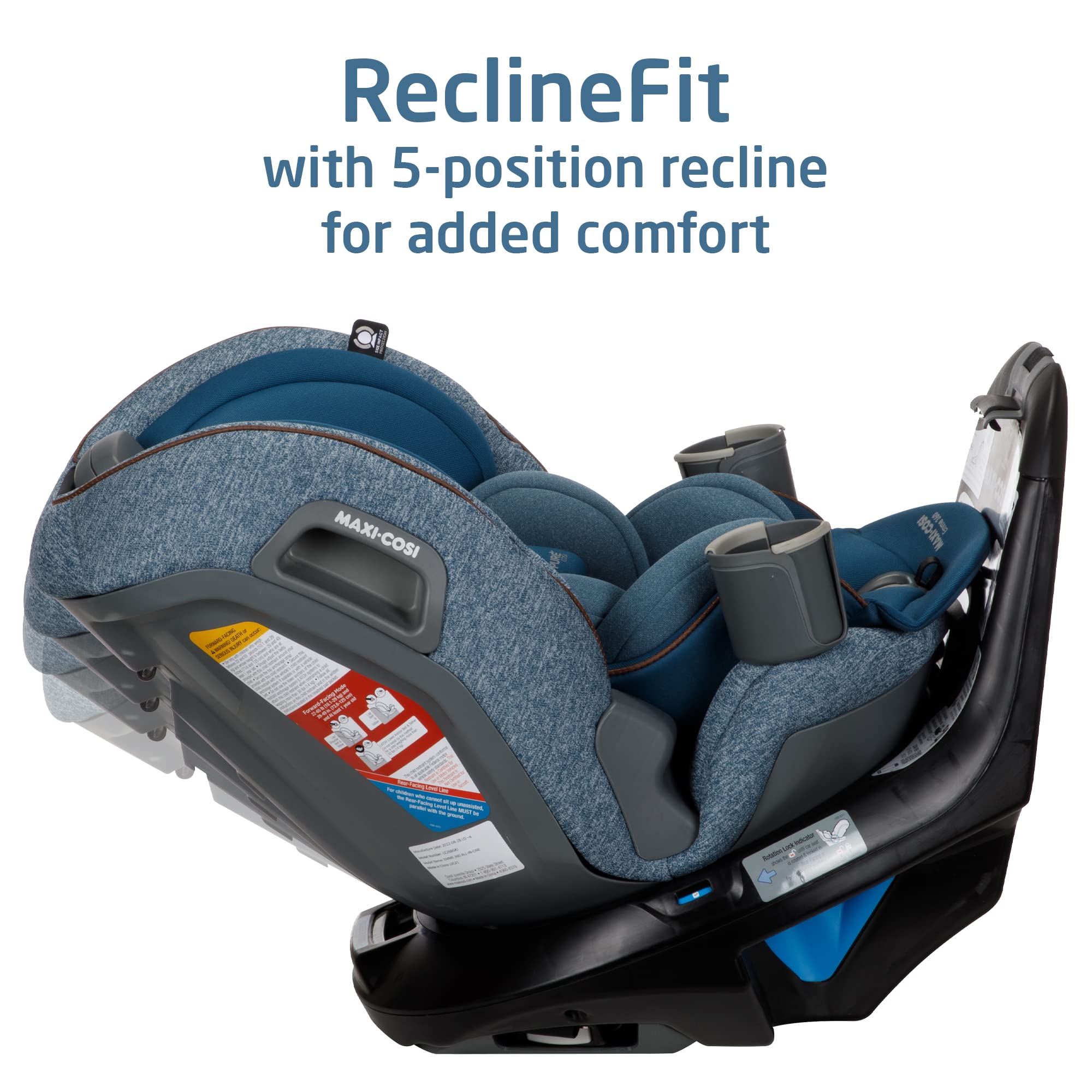Maxi-Cosi Emme 360 Rotating Convertible Car Seat in Pacific Wonder"