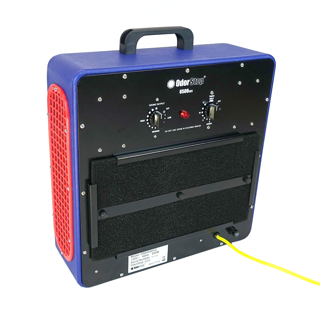 OdorStop OS6500UV2 Professional Grade Ozone Generator/UV Air Purifier for Areas of 6500 Square Feet+, For Deodorizing and Purifying Extra-Large Occupied Spaces Such as Nursing Homes OPEN BOX