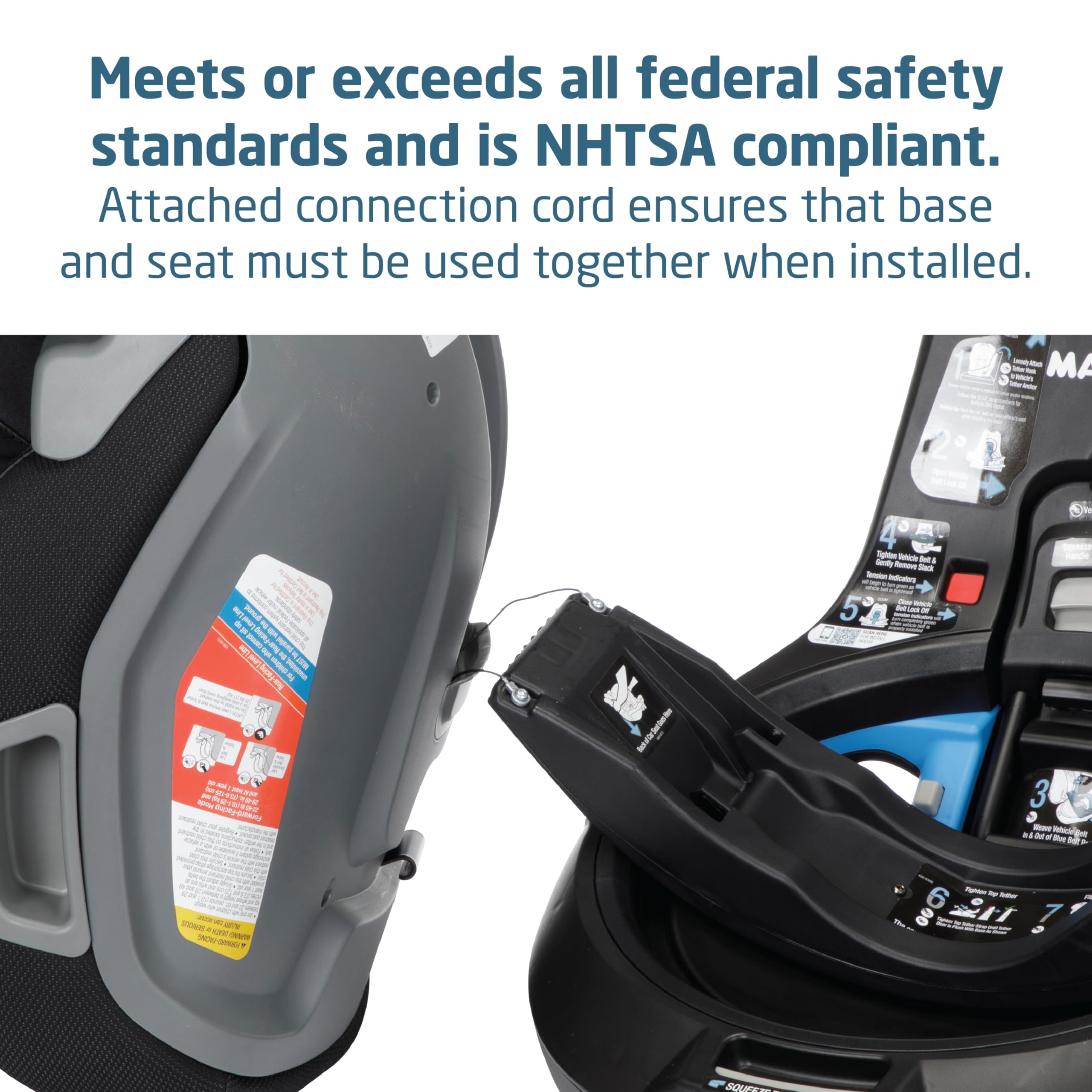 Maxi-Cosi Emme 360 Rotating Convertible Car Seat in Pacific Wonder"