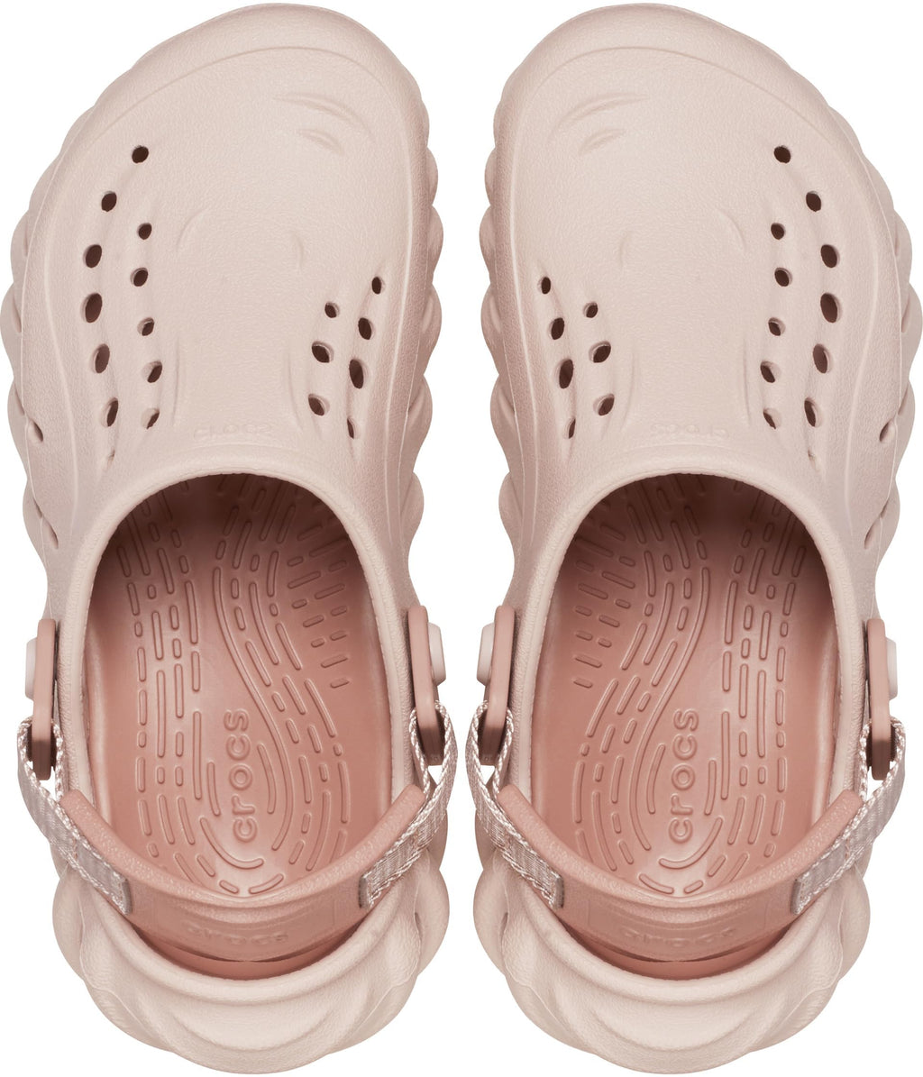 Crocs Echo Clog (Little Kid/Big Kid) Pink Clay 6 and 5 Big Kid M