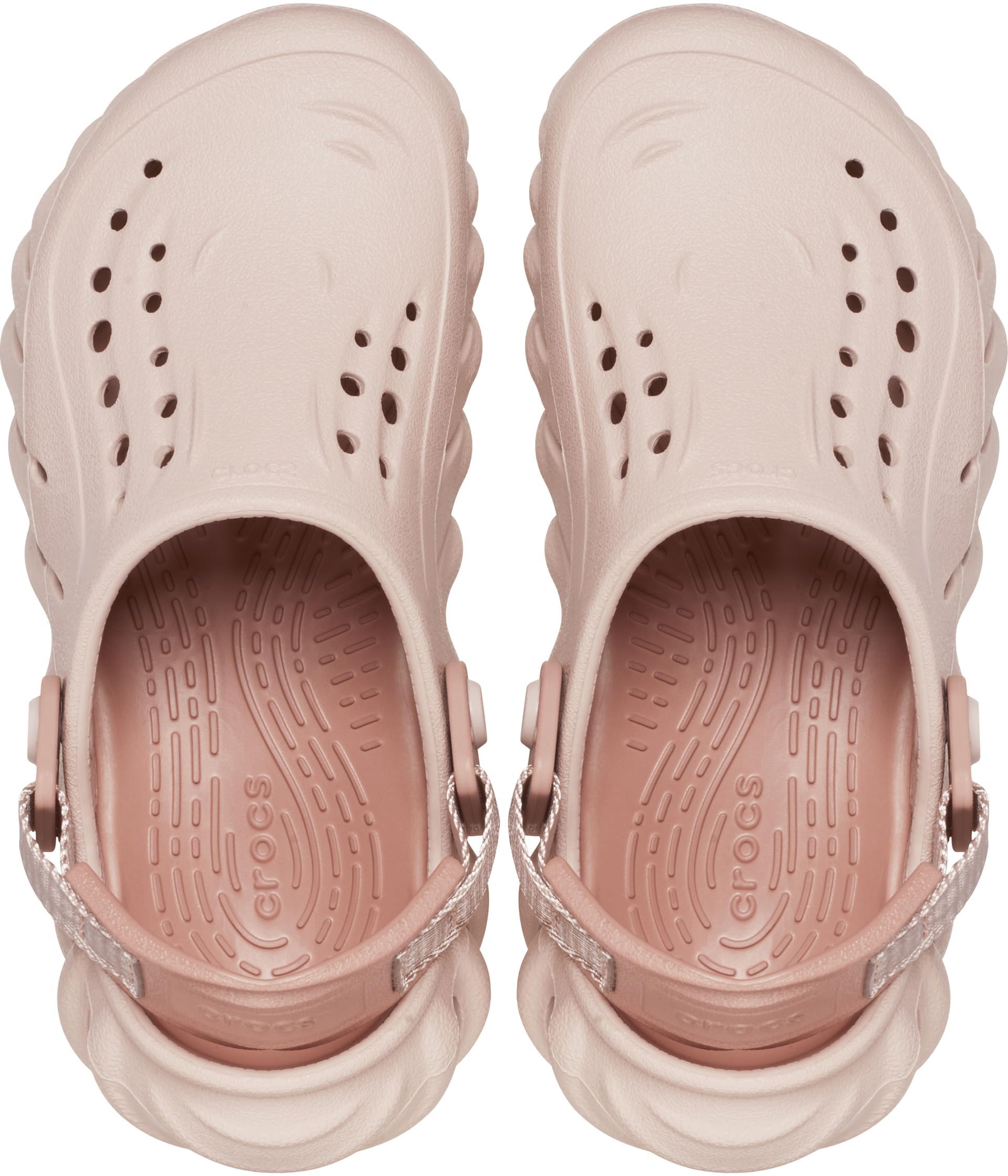 Crocs Echo Clog (Little Kid/Big Kid) Pink Clay 6 and 5 Big Kid M