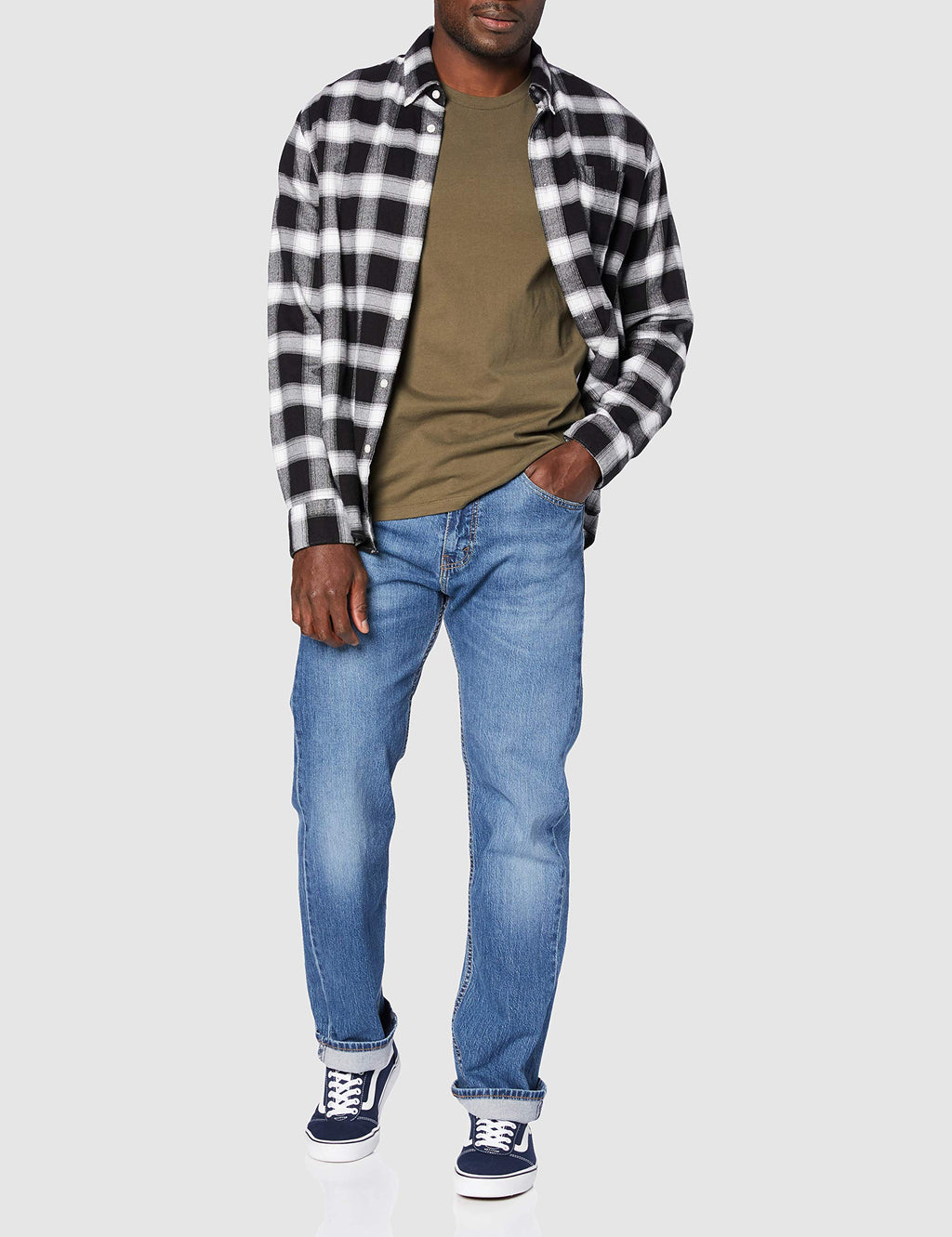 Levi's® 505® Regular Fremont Drop Shot 36 waist new blue men's denim pants
