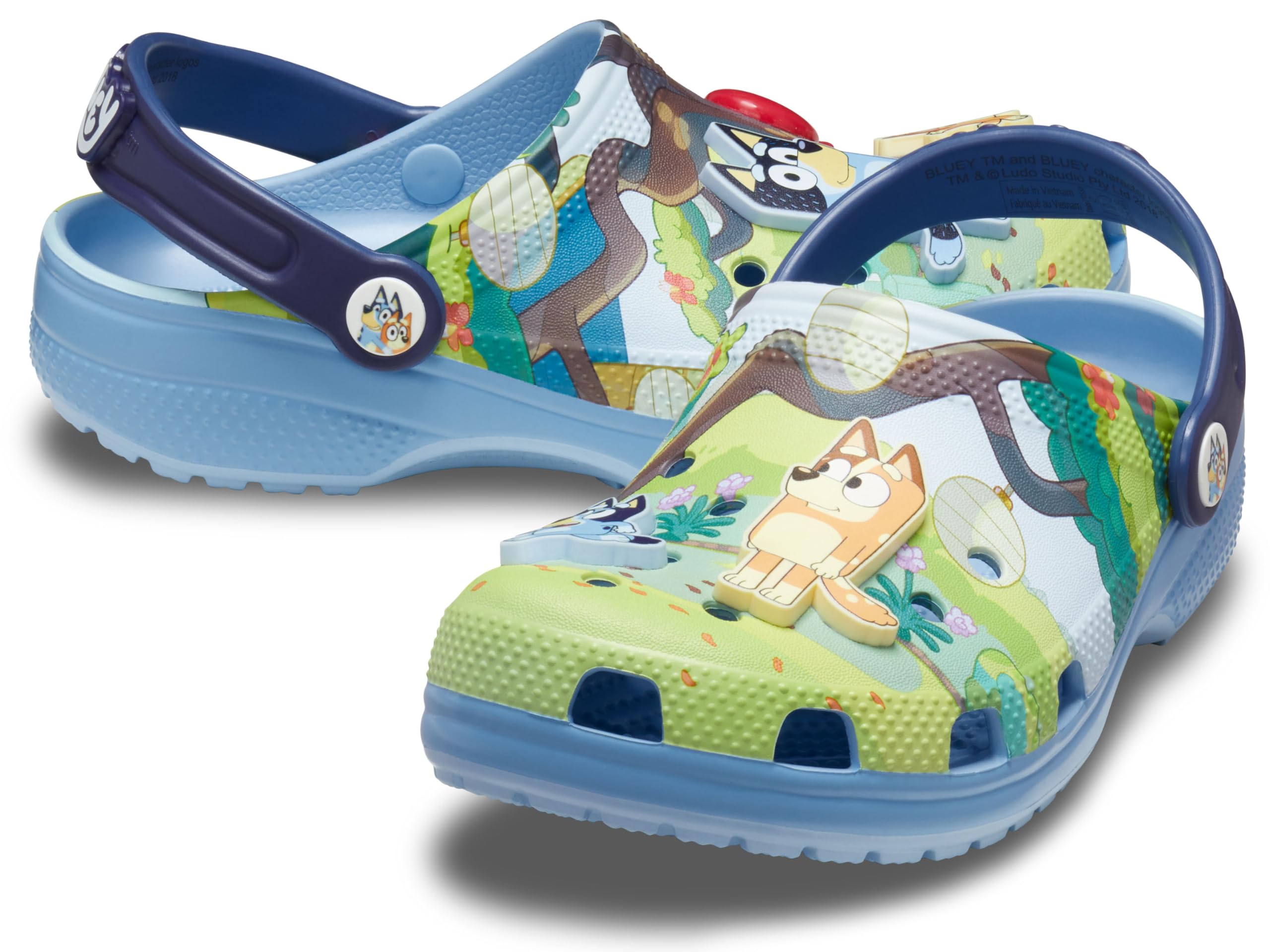 Crocs Unisex Bluey Classic Clogs (Little Kid/Big Kid) Bluey junior