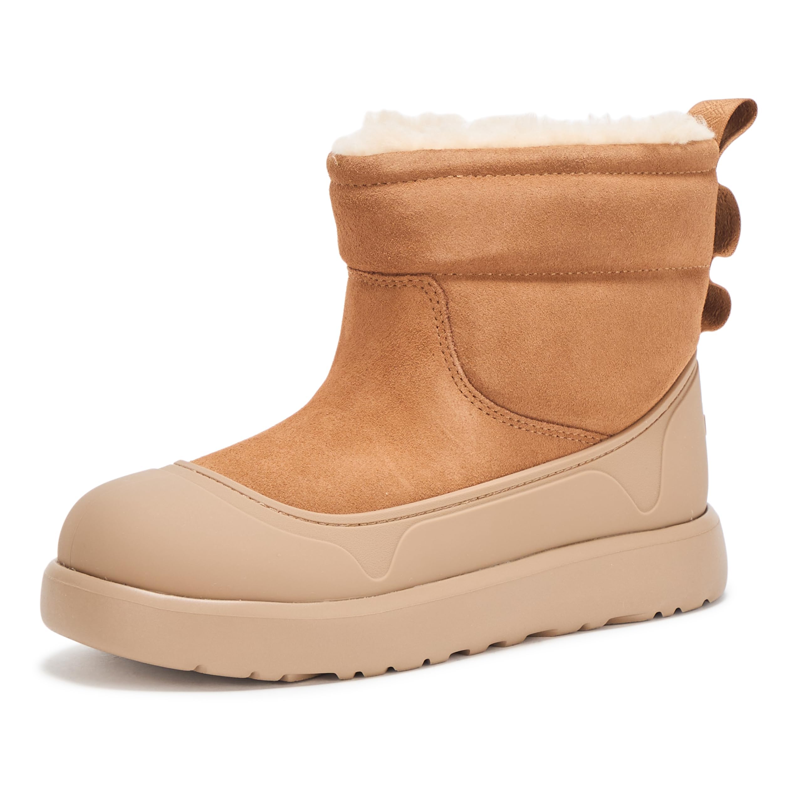 UGG Kids K Classic Mini Mod Boot, Chestnut, 3