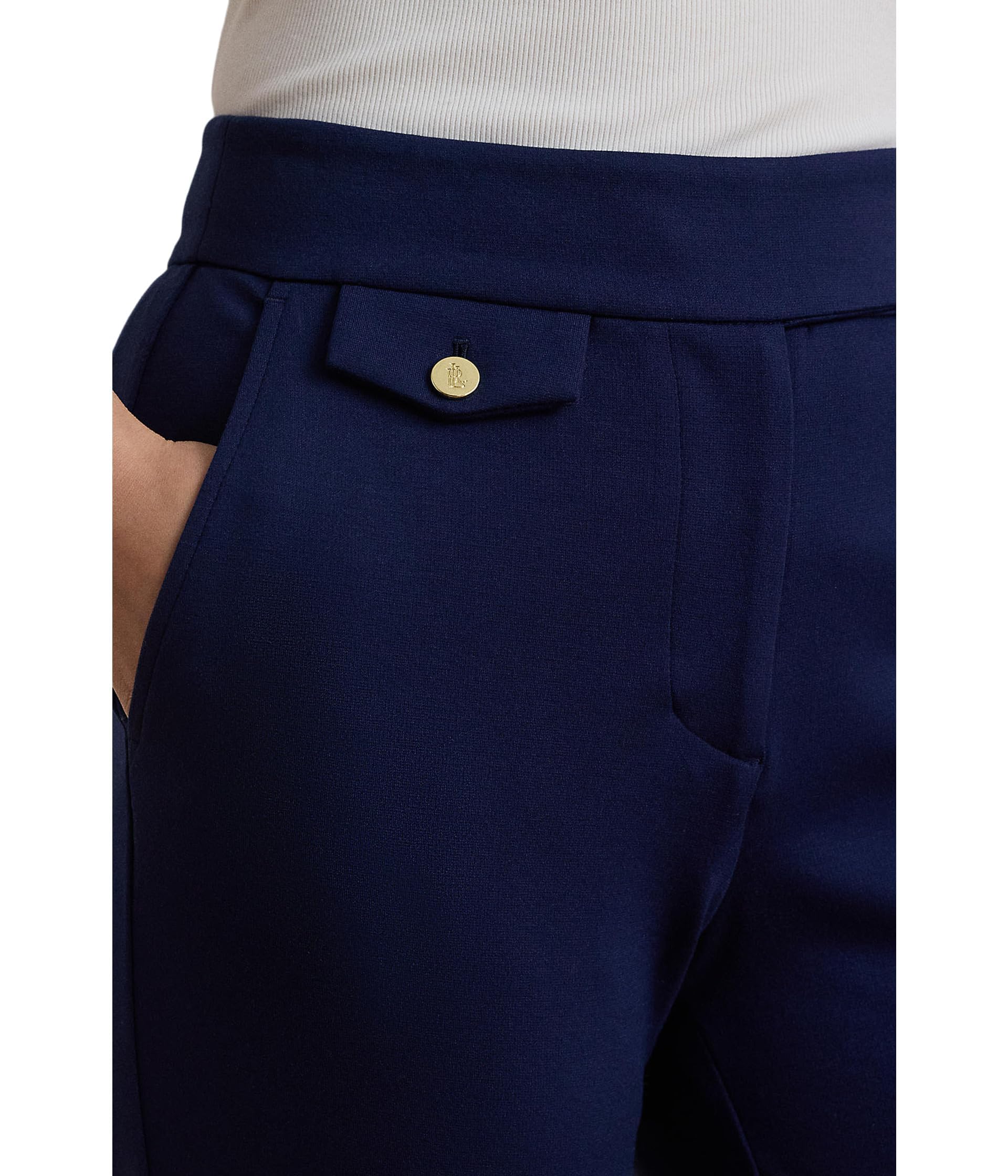 Lauren Ralph Lauren, Women's, Ponte Ankle Pants, Refined Navy new