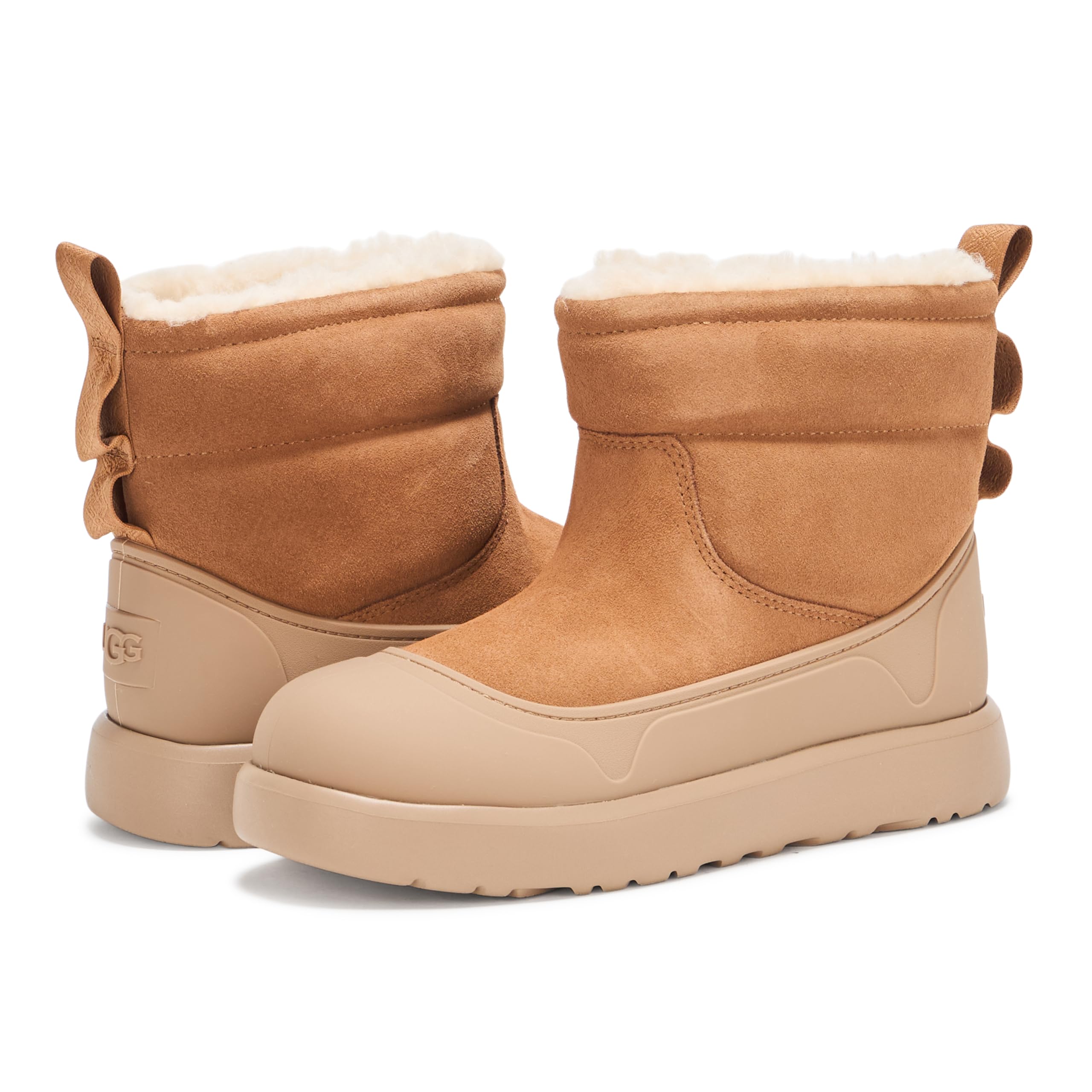 UGG Kids K Classic Mini Mod Boot, Chestnut, 3