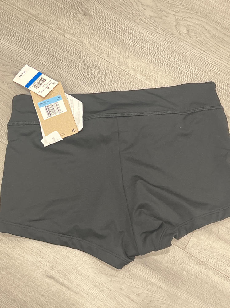 Nike Womens Logo Active Swim Shorts Black M