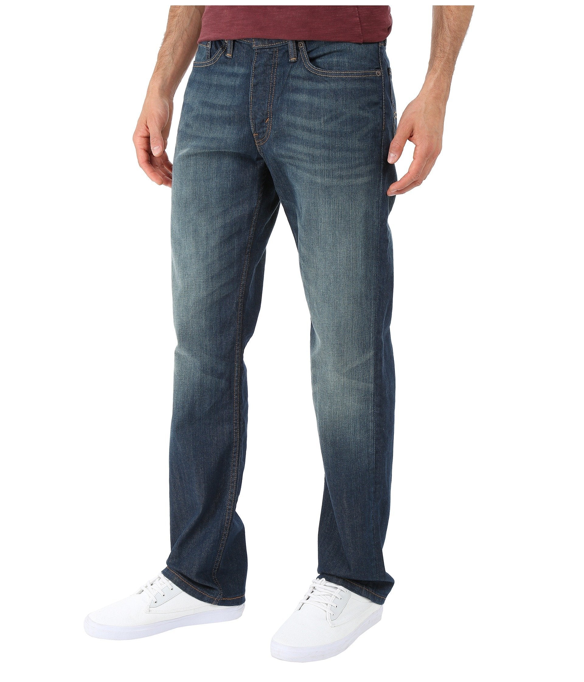 Levi's Men's 514 Straight fit Stretch Jean, Midnight, 32x30 denim pants