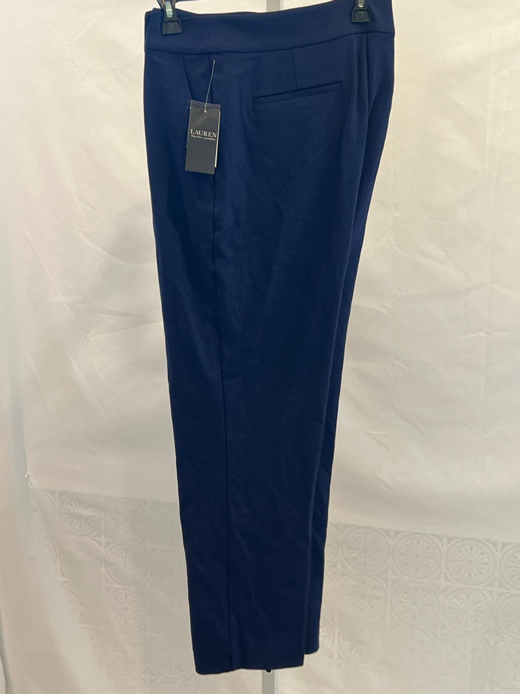 Lauren Ralph Lauren, Women's, Ponte Ankle Pants, Refined Navy new